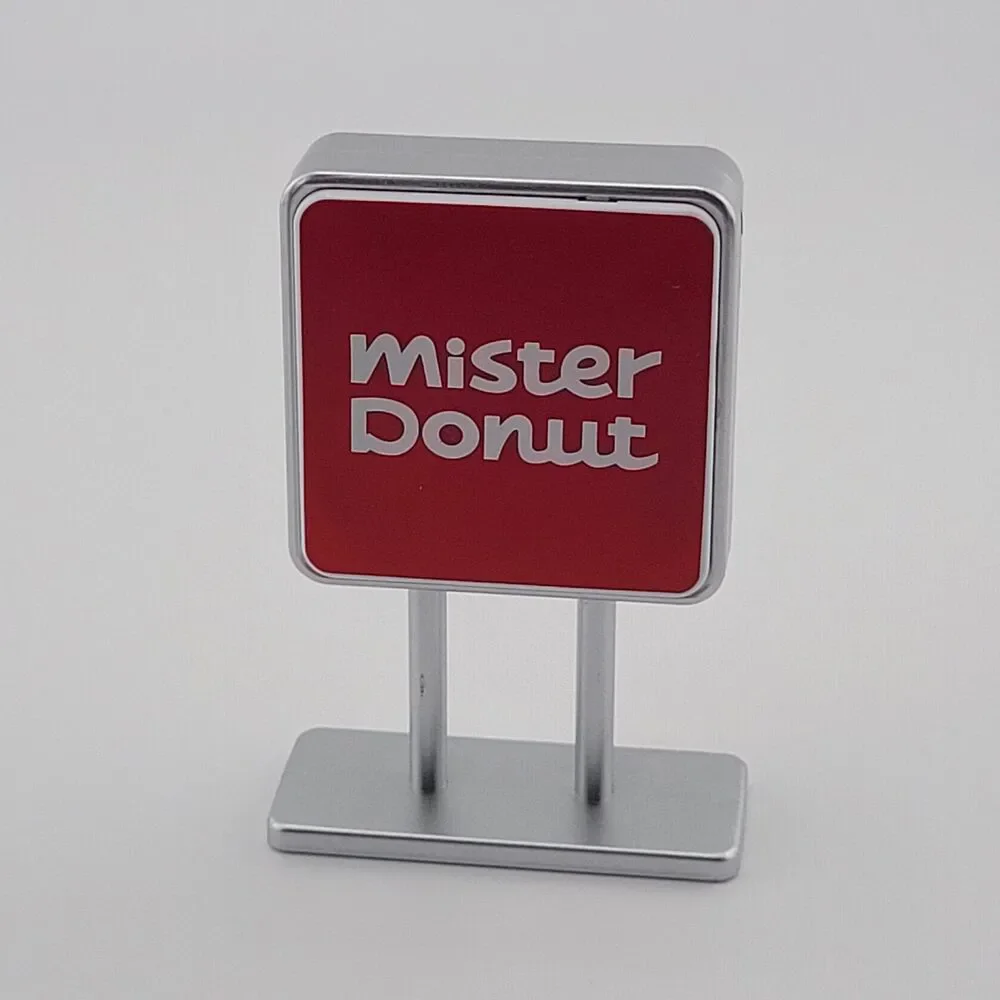 Mister Donut - Re-Ment Red Shop Sign Mini Figure
